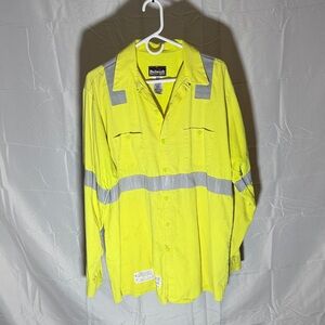 Bulwark FR Hi-Vis Button Up